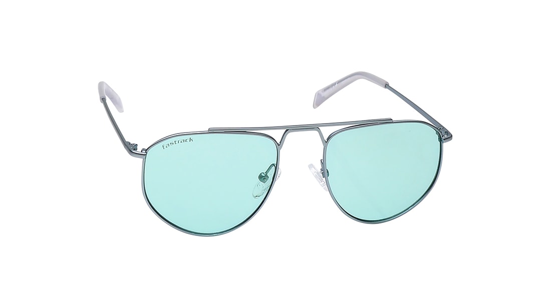 FASTRACK Green Navigator Rimmed Sunglasses