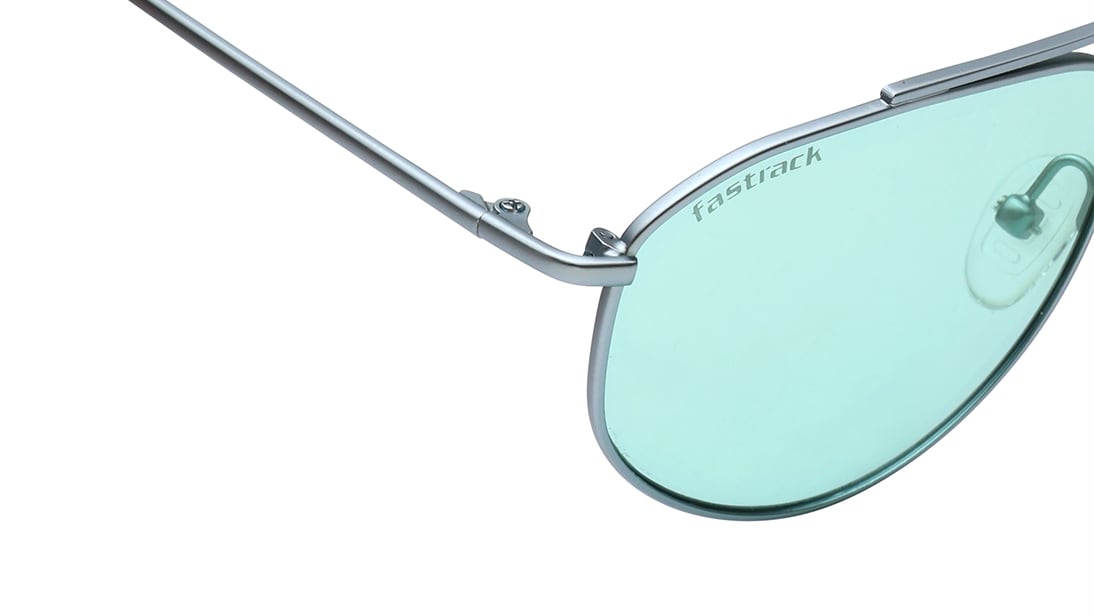 FASTRACK Green Navigator Rimmed Sunglasses